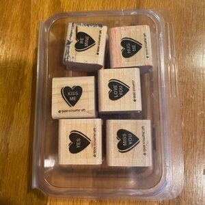 STAMPIN Up! Sweetheart Candy II Rubber Stamp Set